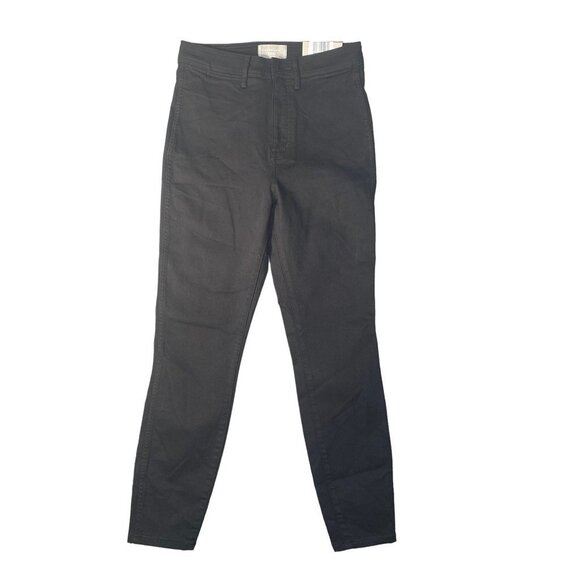 Everlane Womens Way High Skinny Jeans Black Stretch Denim Pants SZ 32 - Picture 2 of 8